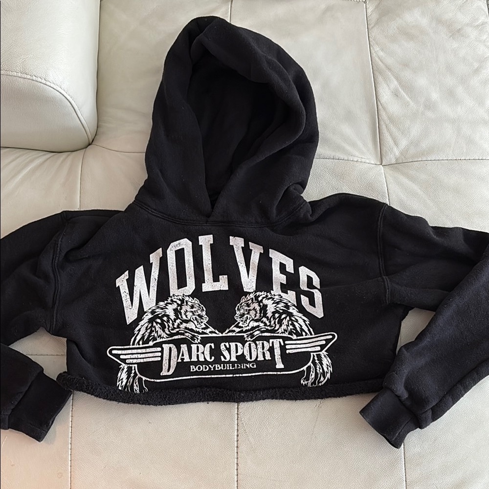 Darc Sport She Hell Hath No Fury (Cropped) Premium Hoodie in Black
XS